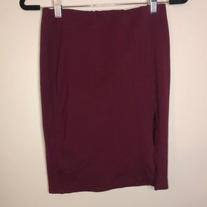 Agaci Pencil Skirt w/slit